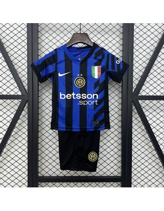 Camiseta Inter Milan 1a Equipacion 24/25 Niños