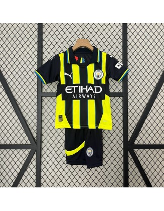 Camiseta Manchester City 24/25 Niños