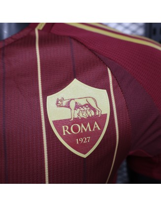 Camiseta De As Roma 1a Equipacion 24/25 Versión del jugador