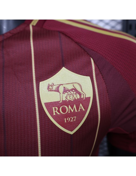 Camiseta De As Roma 1a Equipacion 24/25 Versión del jugador