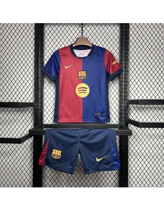 Camiseta De Barcelona 1a Eq 24/25 Niños