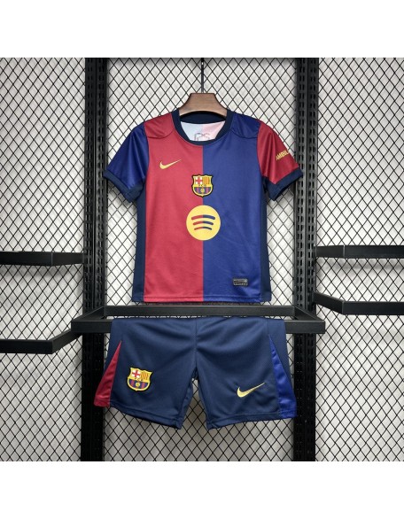 Camiseta De Barcelona 1a Eq 24/25 Niños