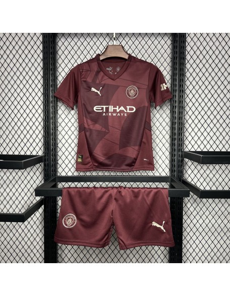 Camiseta Manchester City 24/25 Niños