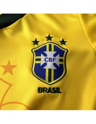 Camisetas Brasil Primera Retro 1994 Niños