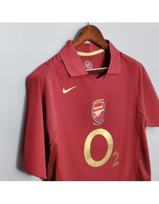 Camiseta Arsenal 05/06 Retro