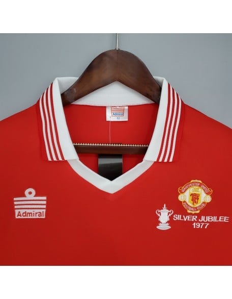 Camiseta Manchester United 1977 Retro