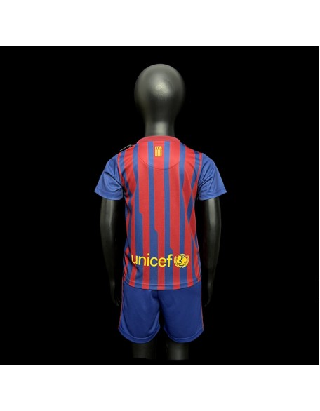 Camiseta De Barcelona 11/12 Retro Niños